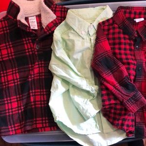 3 long sleeve toddler shirts